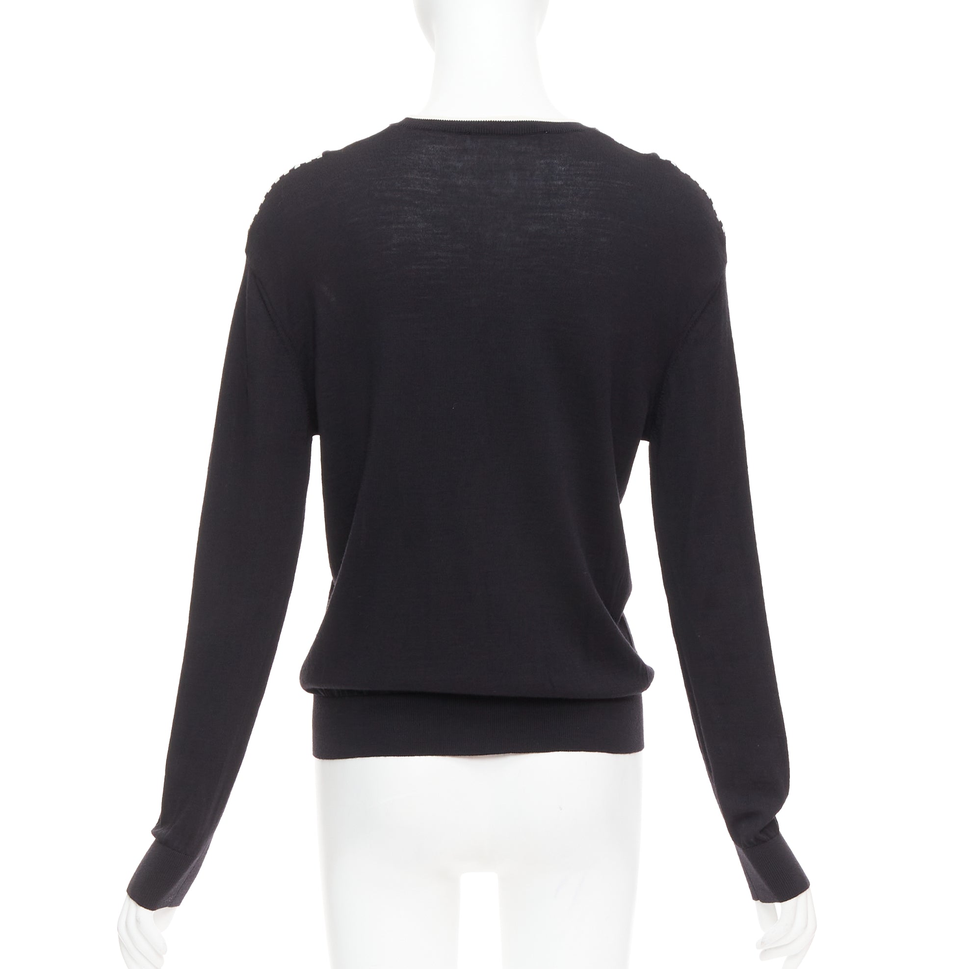 Stella Mccartney Silk Trim Sweater - Side view