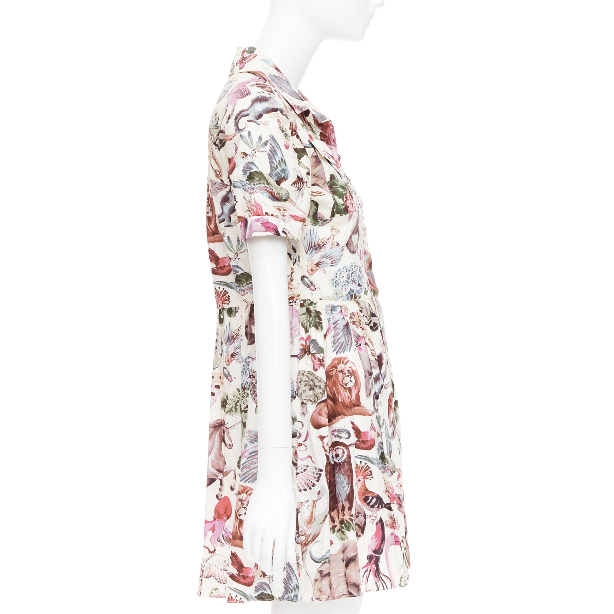 Valentino Garavani Animal Safari Dress - 4