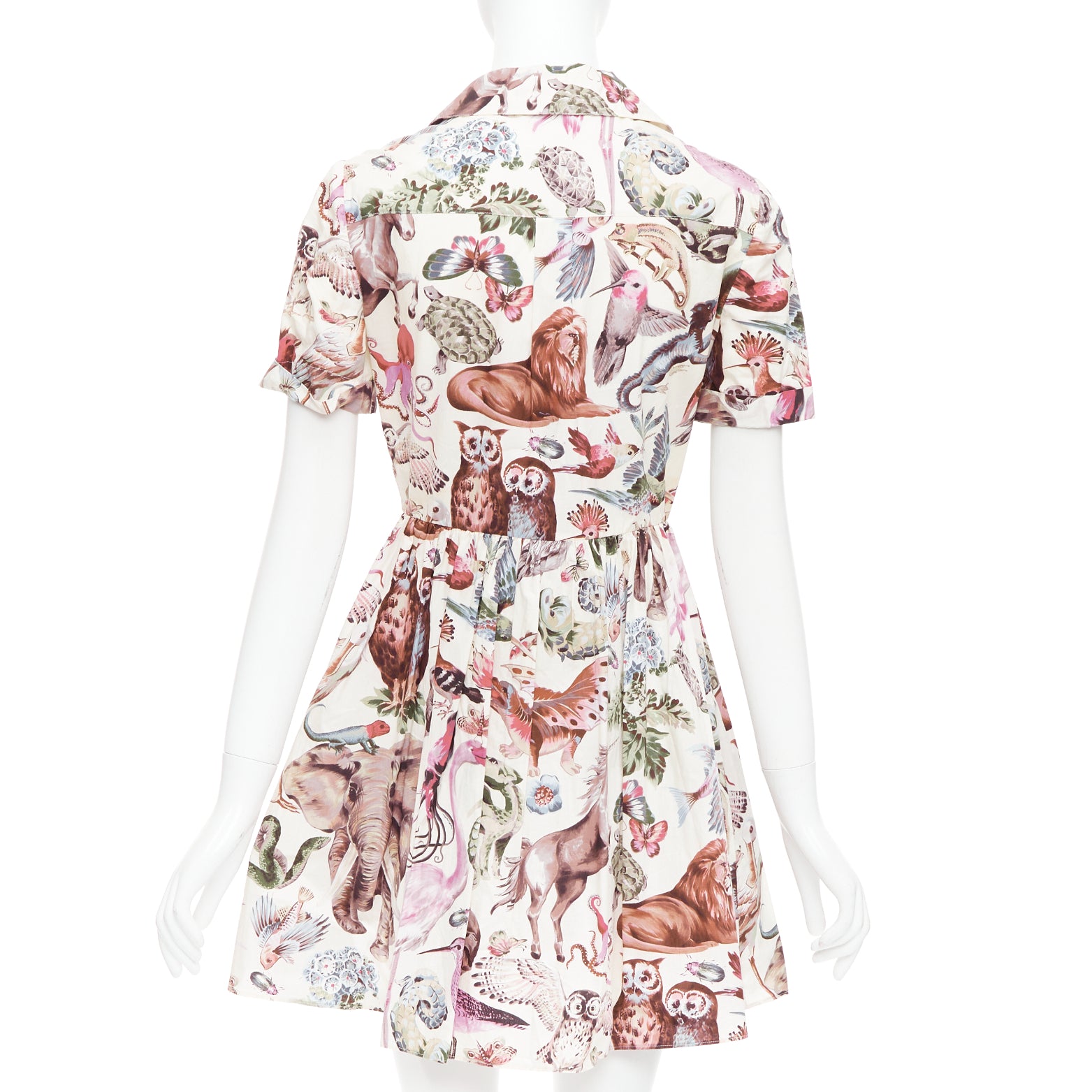 Valentino Garavani Animal Safari Dress - Side view