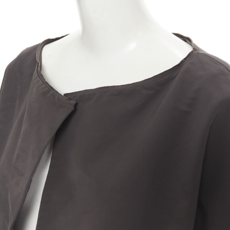 Marni Grey Cocoon Sleeve Jacket - Detail 2