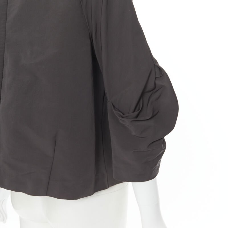 Marni Grey Cocoon Sleeve Jacket - Image 10