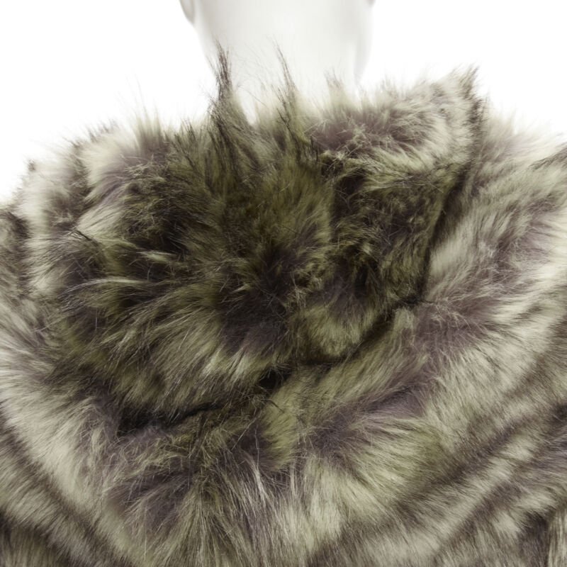 Stella Mccartney Faux Fur Drawstring Parka - Detail 2
