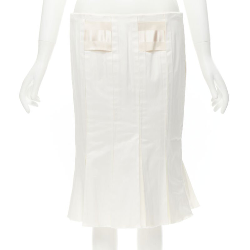 Gucci Grosgrain Trim Skirt