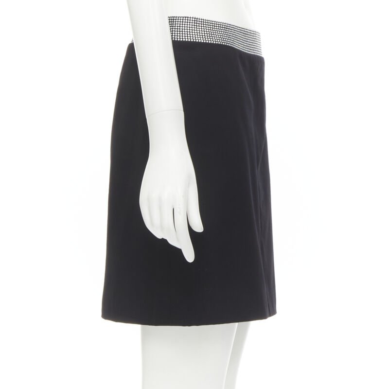 Gianni Versace Studded Wool Skirt - 4