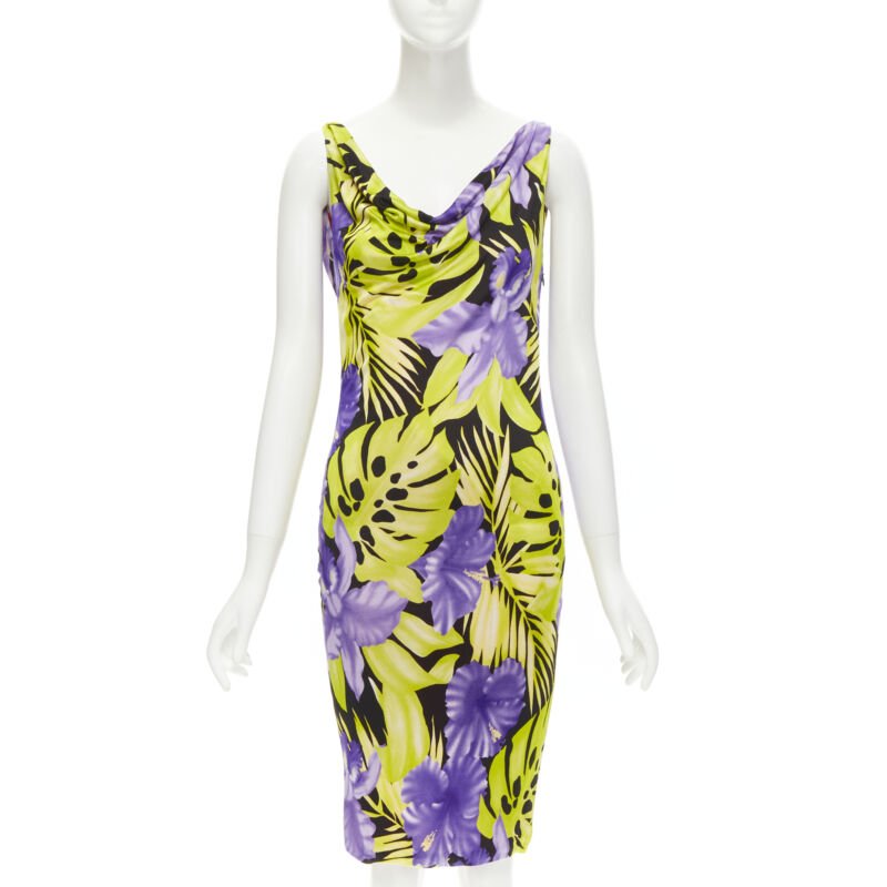 Istante Jungle Draped Dress