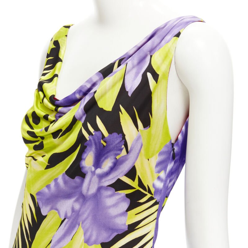 Istante Jungle Draped Dress - Detail 2