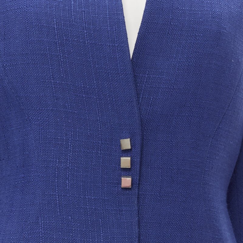 Thierry Mugler Curved Seams Jacket - Back view