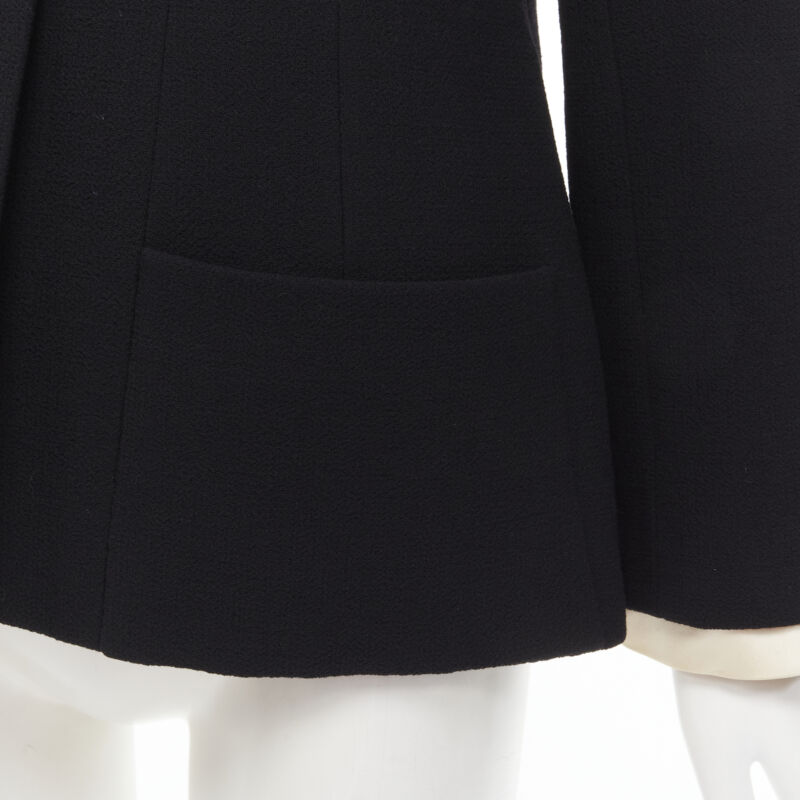 Chanel Black Pearl Panel Jacket - Image 10