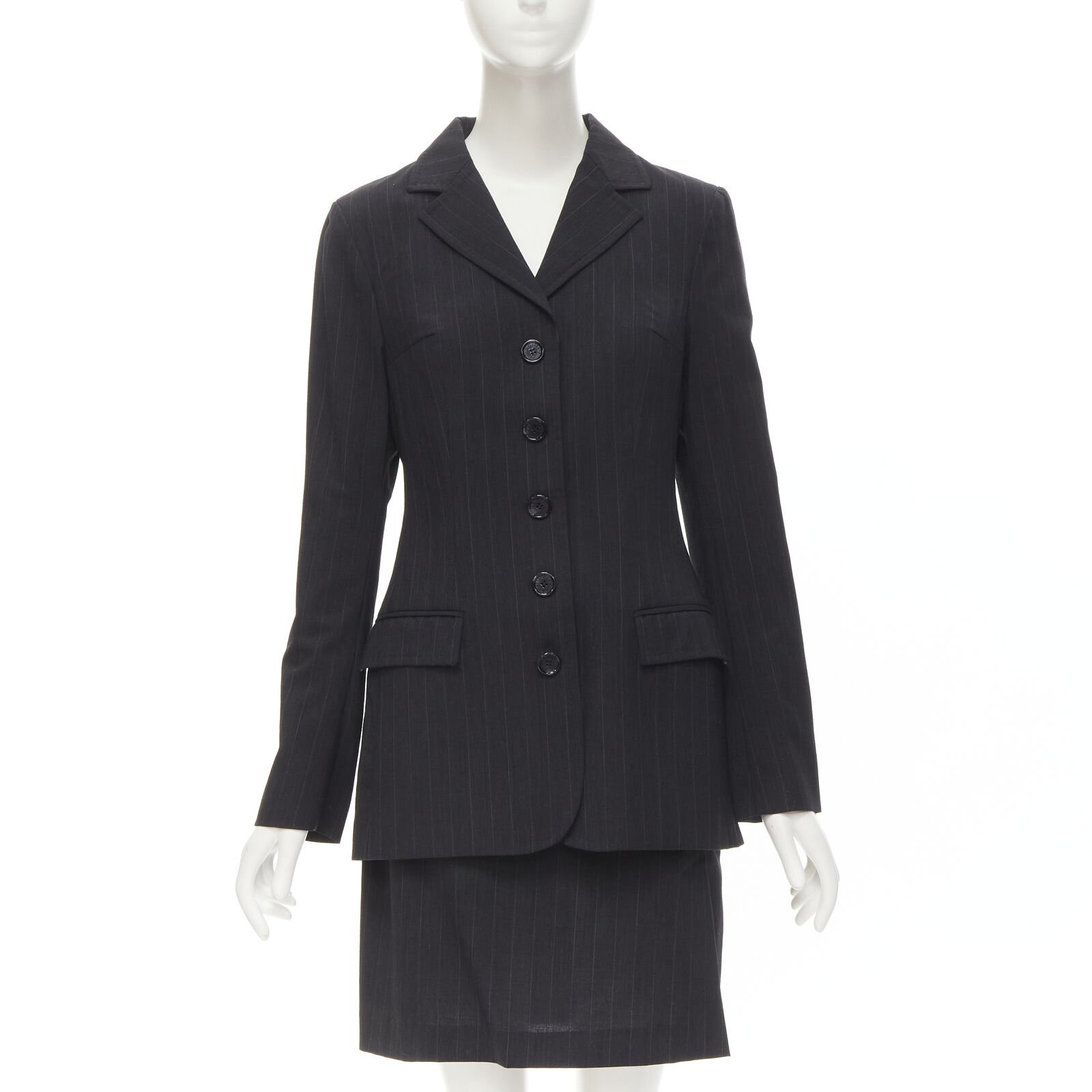 Dolce & Gabbana Pinstripe Wool Set