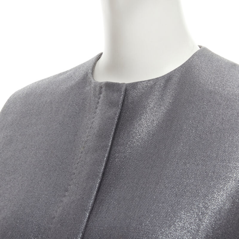 Gianni Versace Silver Lurex Vest - Detail 2