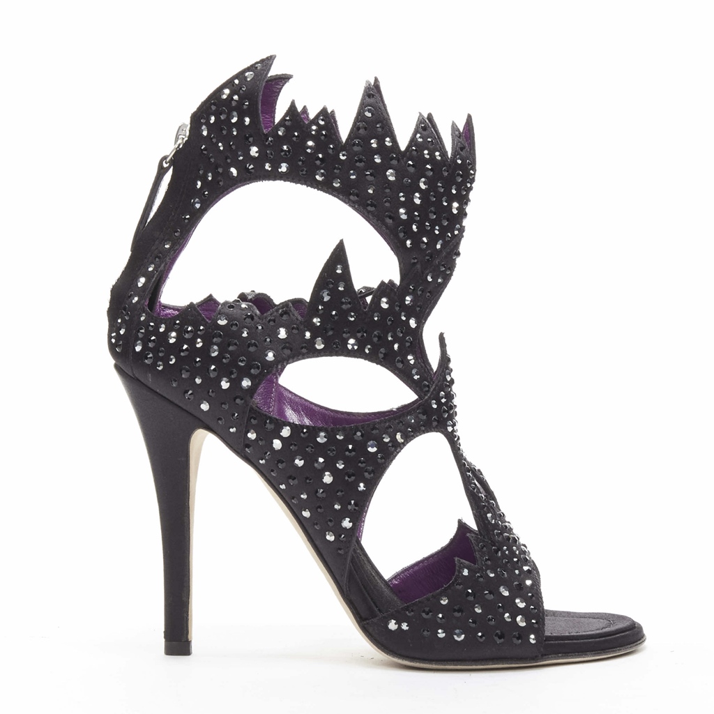 Giuseppe Zanotti Cutout Crystal Sandals