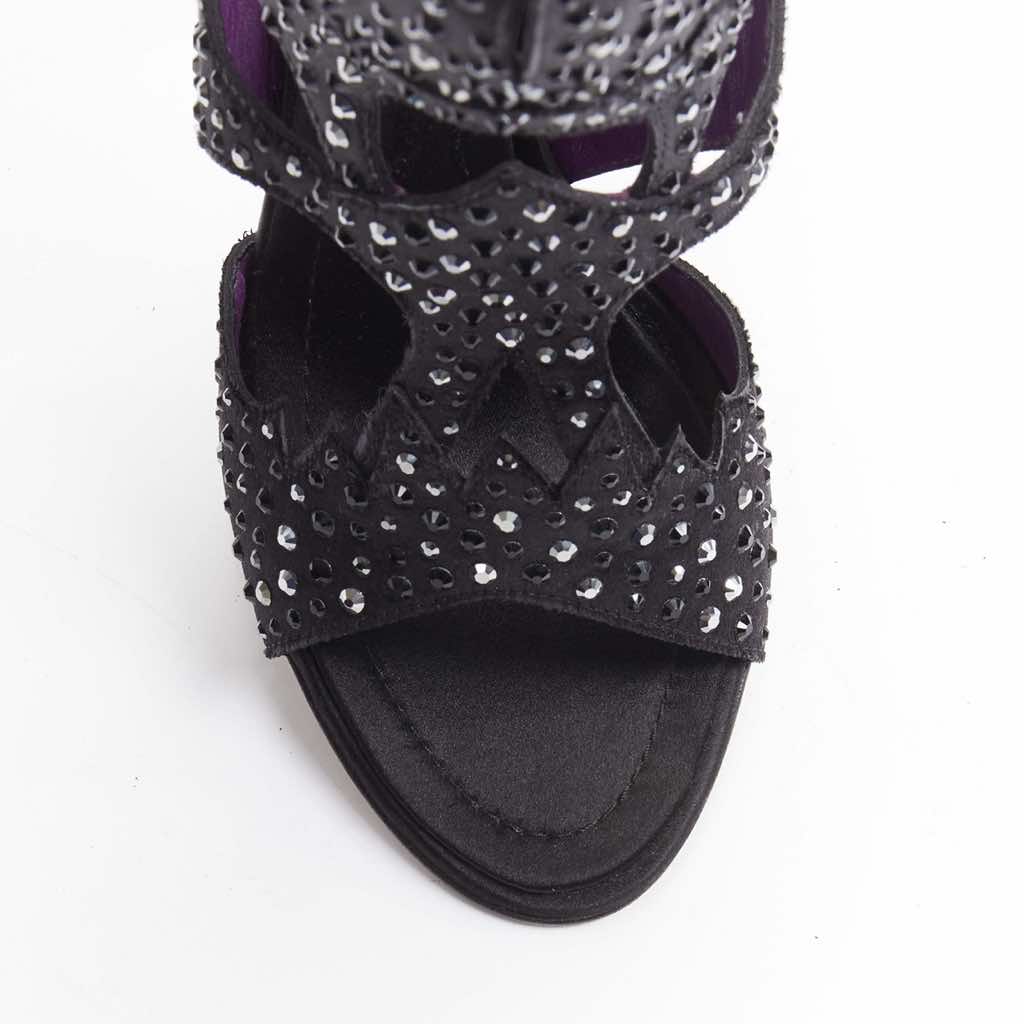 Giuseppe Zanotti Cutout Crystal Sandals - Detail 1
