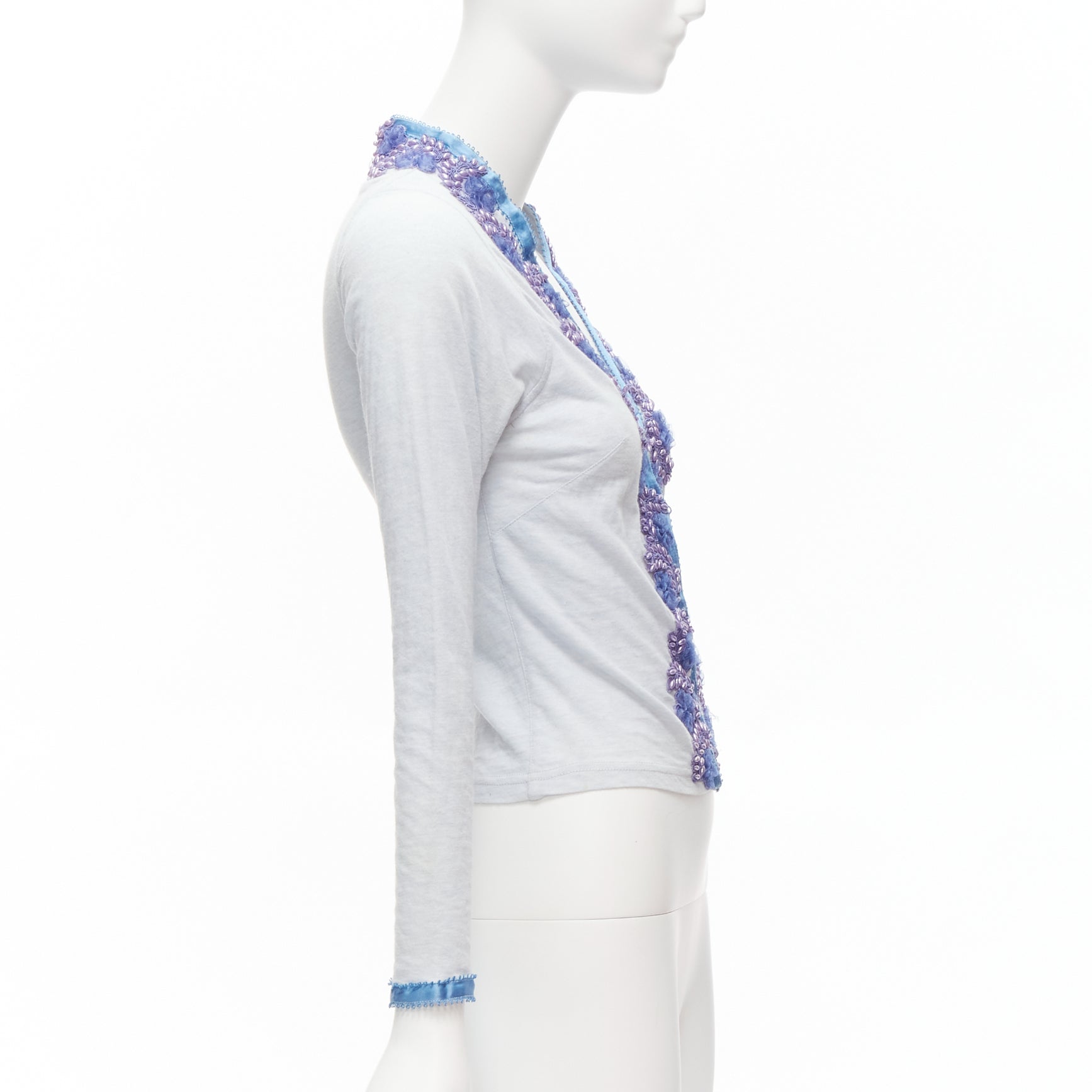 Unsigned / متعددة Embellishment Cardigan - Side view