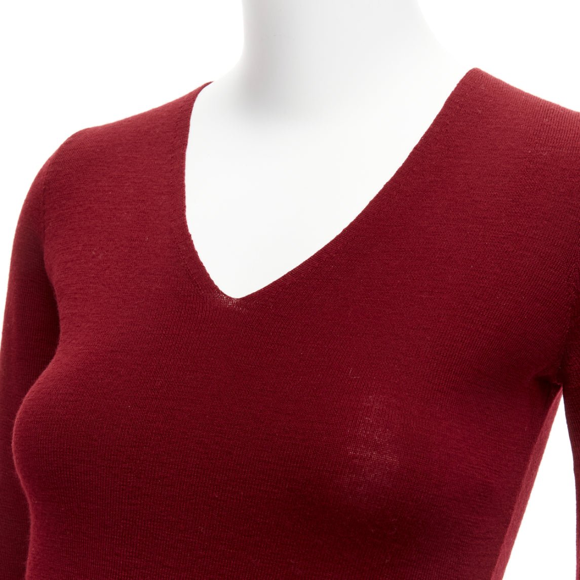 Dolce & Gabbana Virgin Wool Sweater - Back view