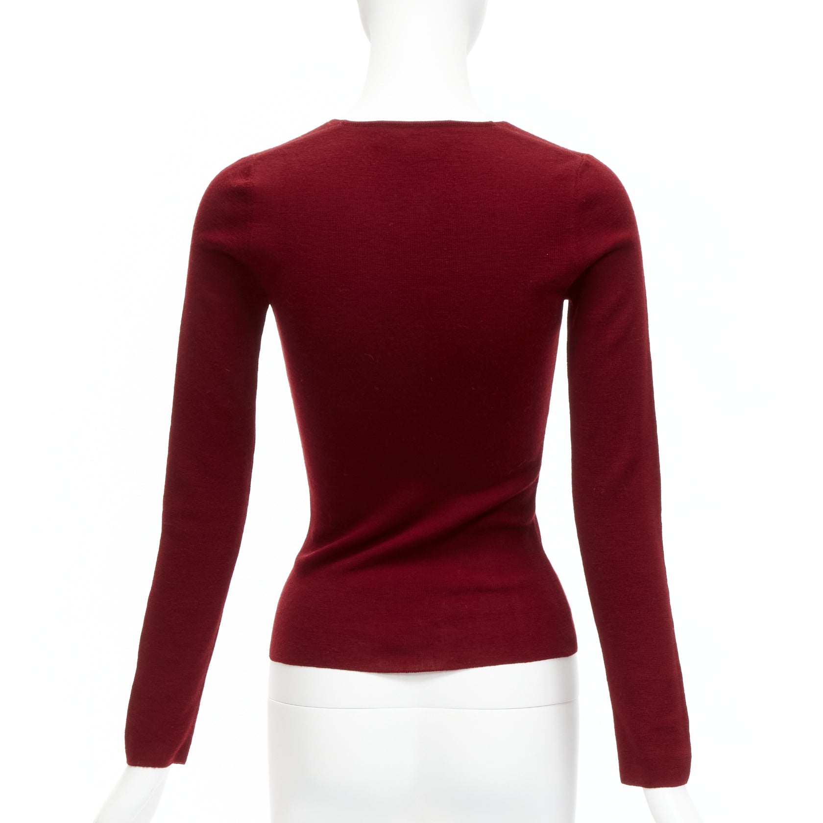 Dolce & Gabbana Virgin Wool Sweater - Side view