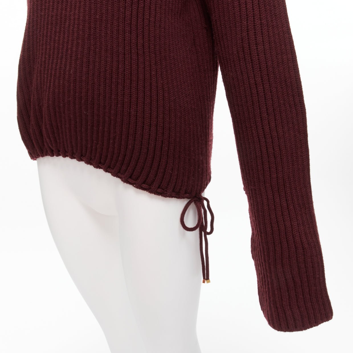 Gucci Tie Side Turtleneck - Back view