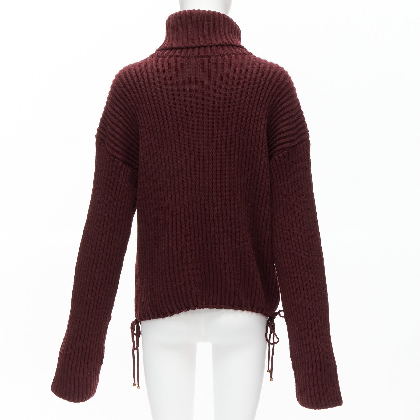 Gucci Tie Side Turtleneck - Side view