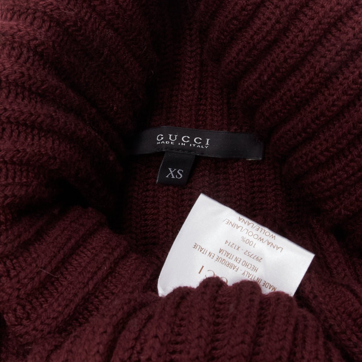 Gucci Tie Side Turtleneck - Image 10