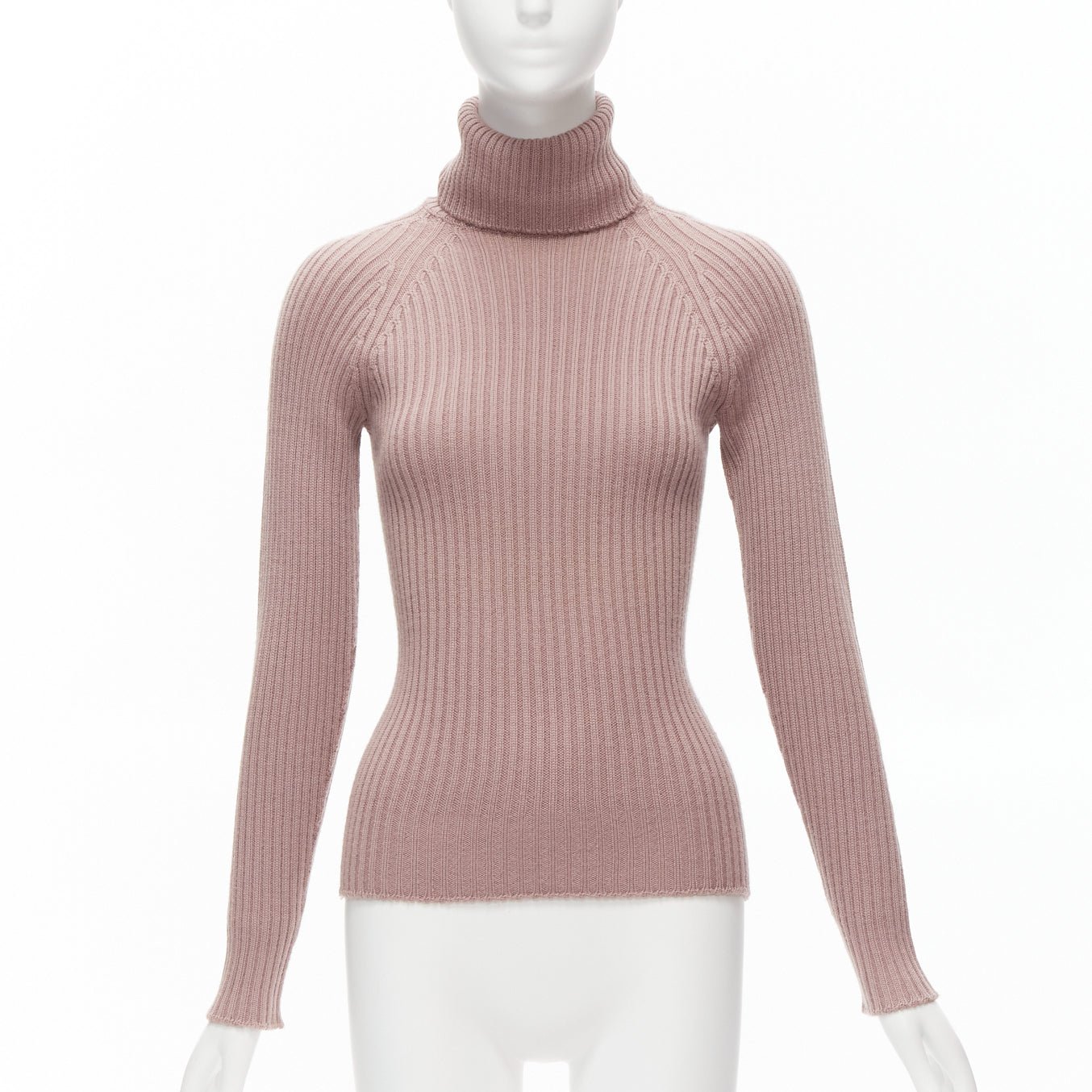 Dolce & Gabbana Ribbed Turtleneck Top