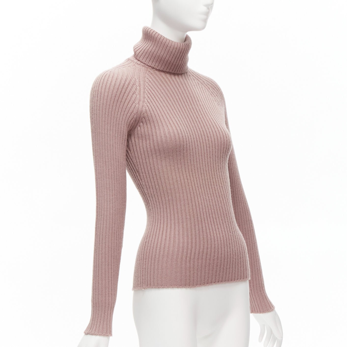 Dolce & Gabbana Ribbed Turtleneck Top - Image 6