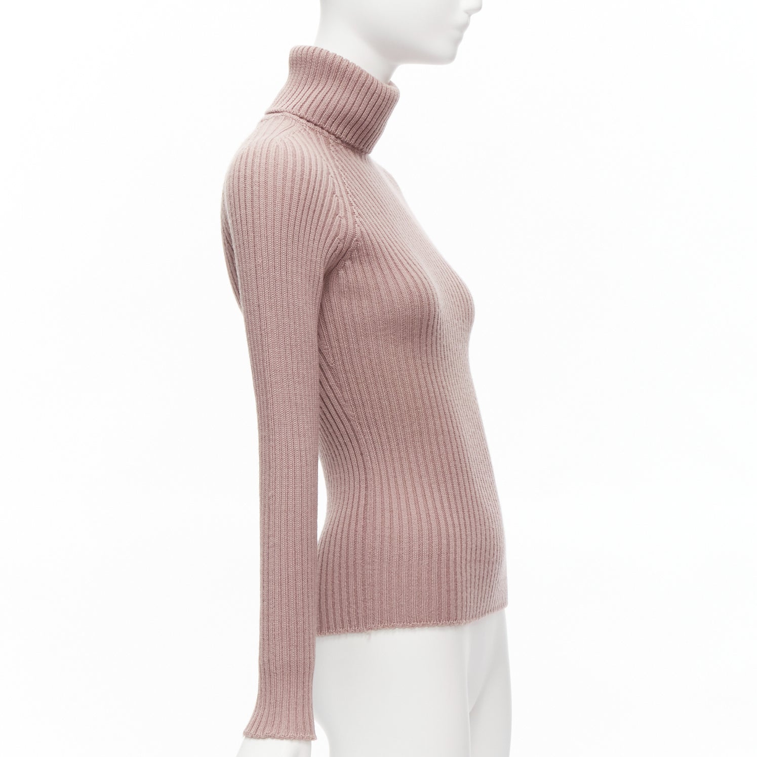 Dolce & Gabbana Ribbed Turtleneck Top - 4