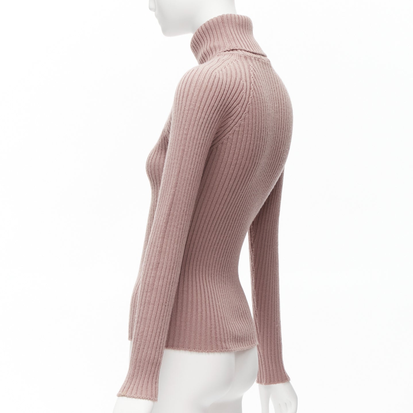 Dolce & Gabbana Ribbed Turtleneck Top - Detail 1