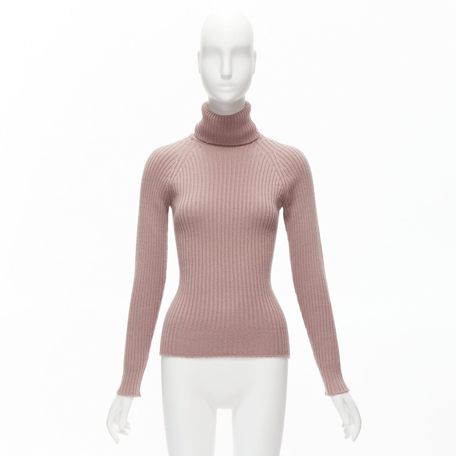 Dolce & Gabbana Ribbed Turtleneck Top - Image 11