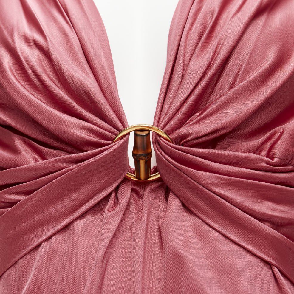 Gucci Bamboo Sleeve Blouse - Back view