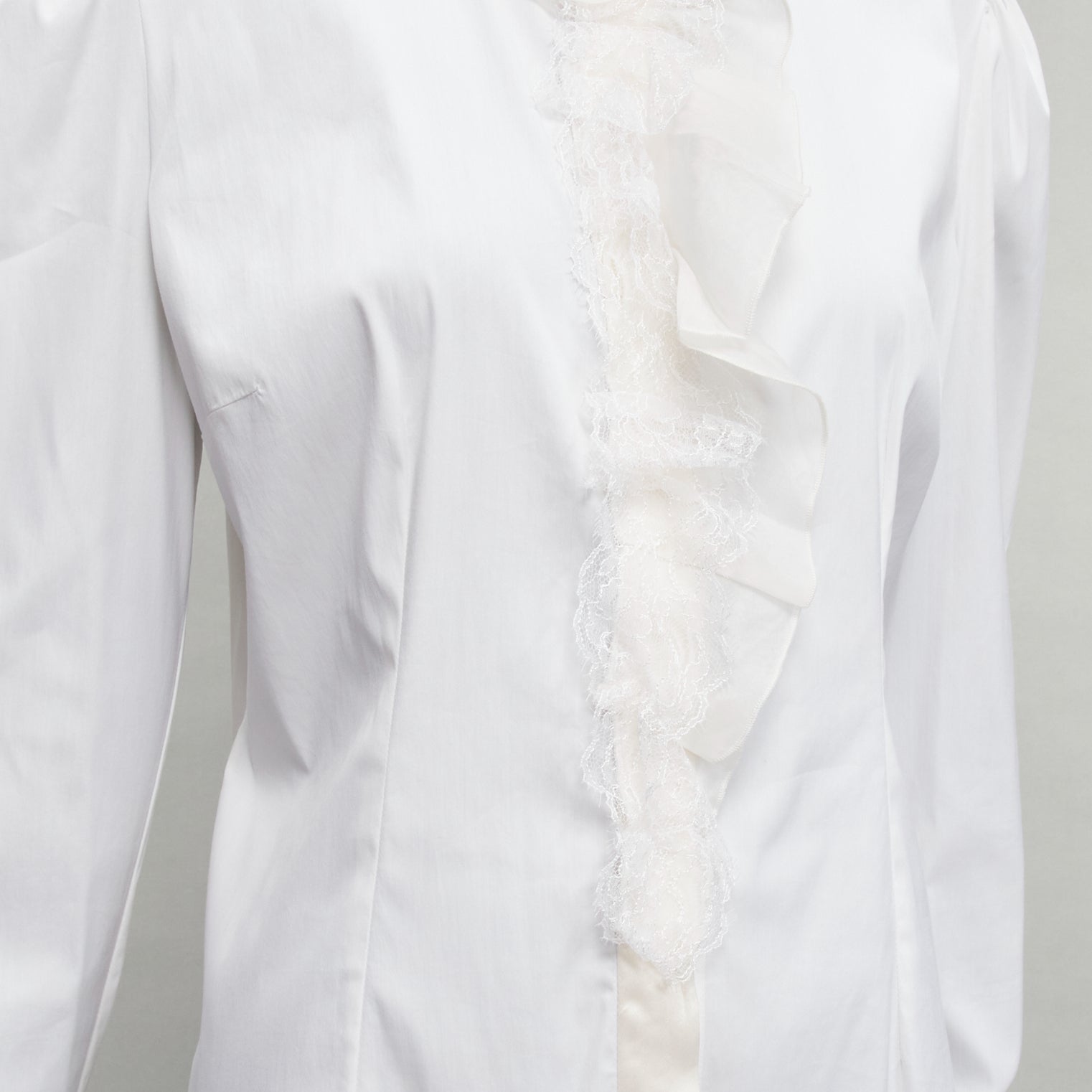 Dolce & Gabbana Lace Fitted Shirt - Detail 2