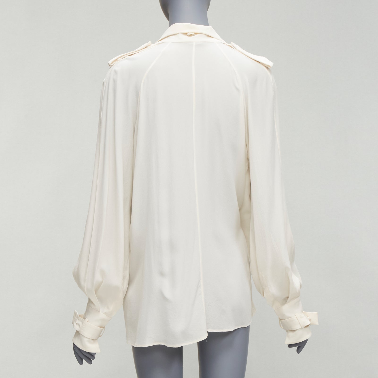 Tom Ford Silk Trench Jacket - Side view