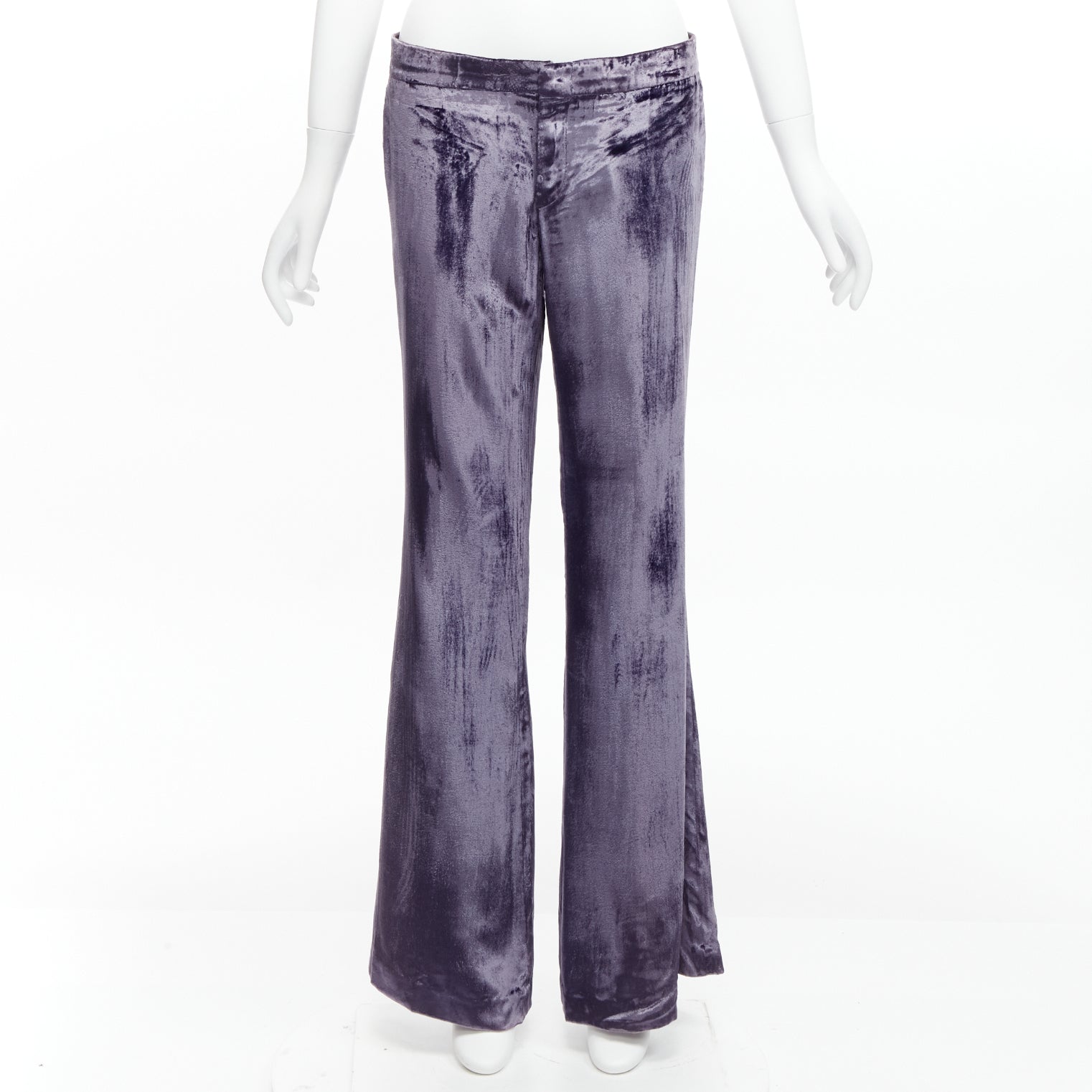 Gucci Velvet Flared Pants