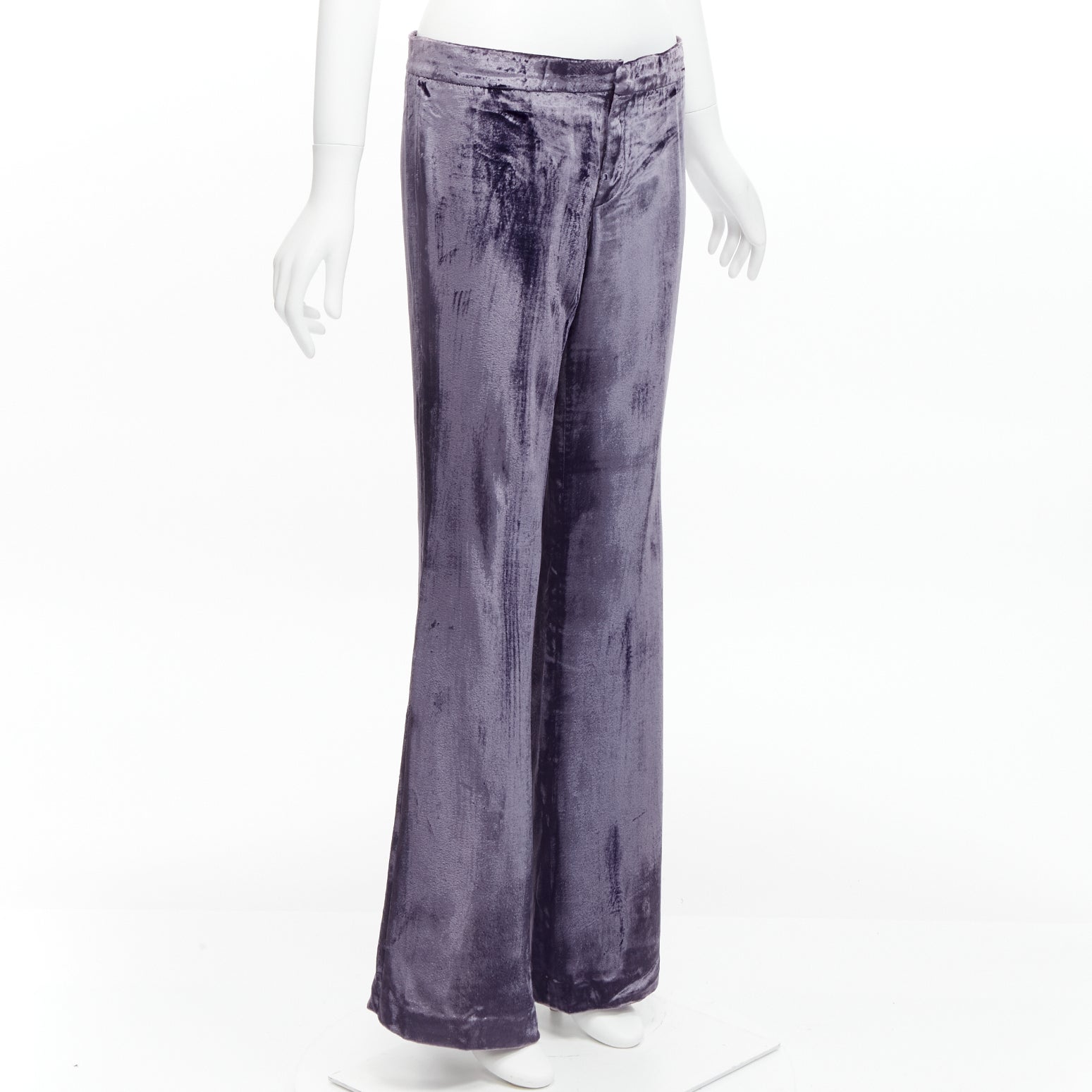 Gucci Velvet Flared Pants - Image 6