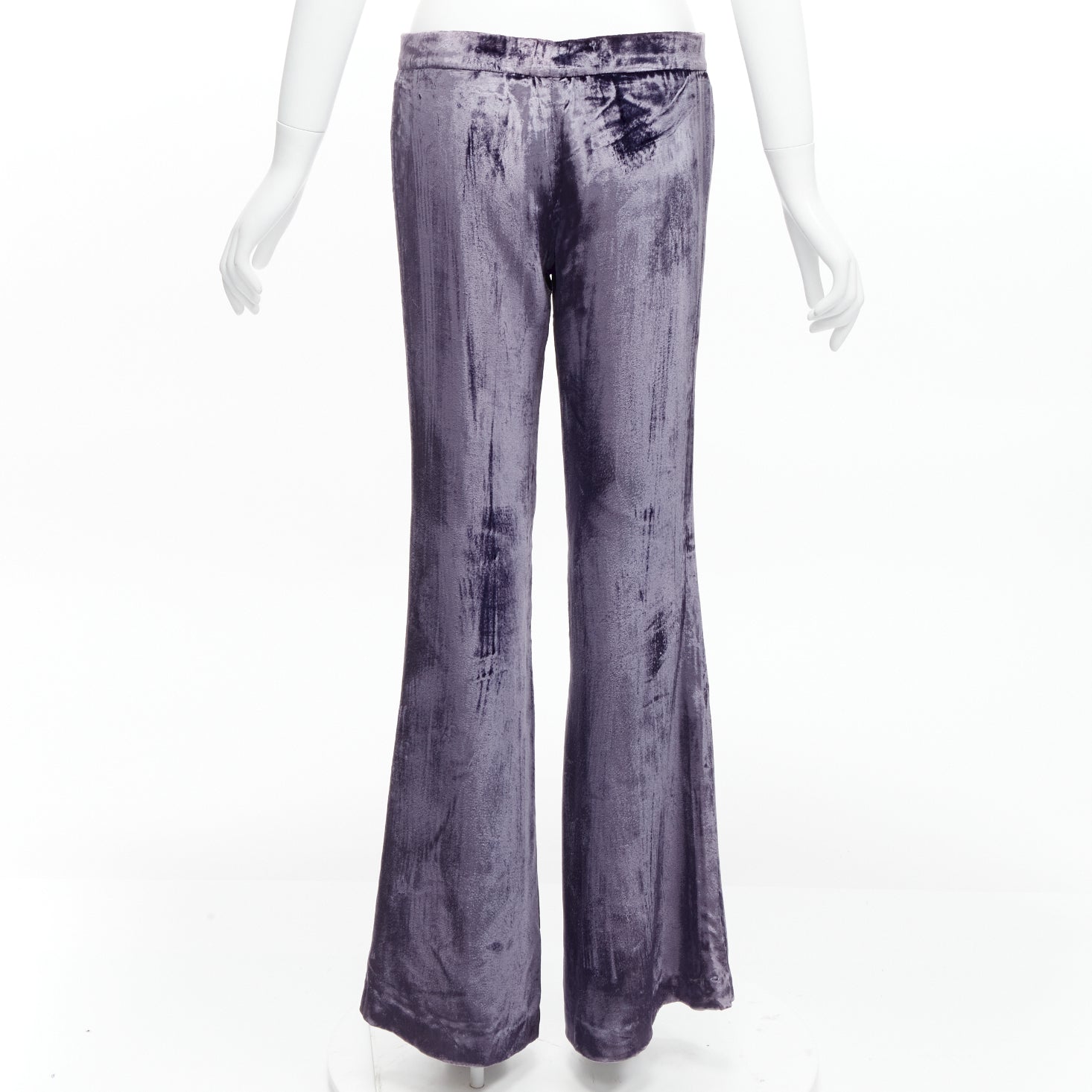 Gucci Velvet Flared Pants - Side view