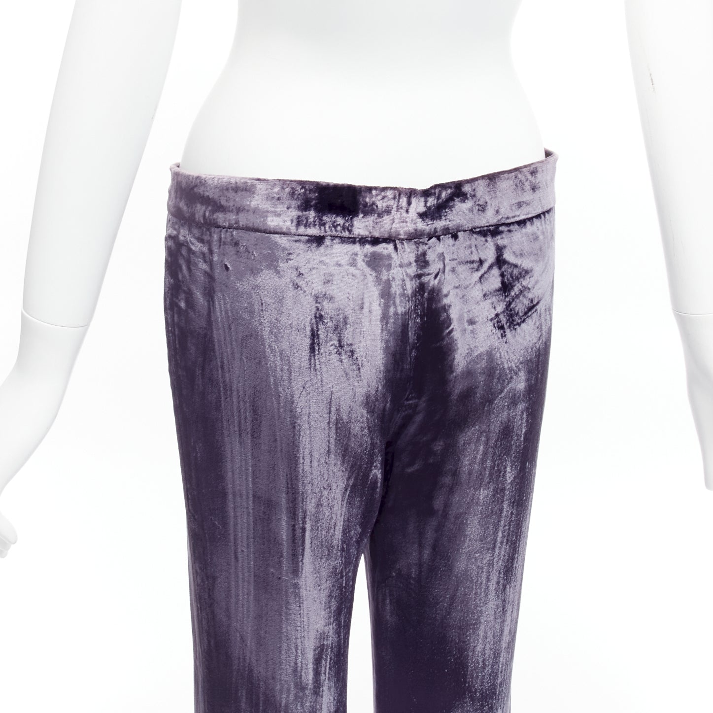 Gucci Velvet Flared Pants - Image 10