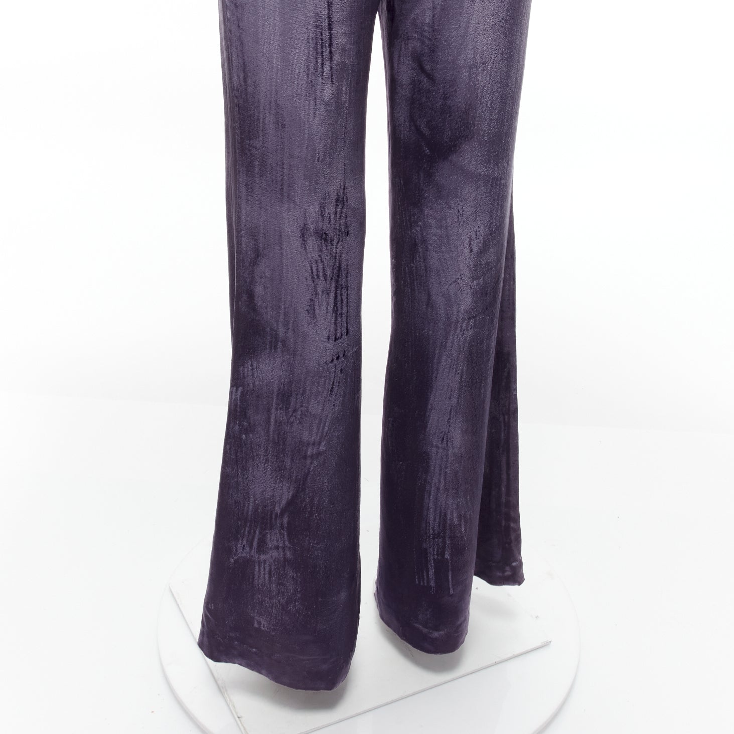 Gucci Velvet Flared Pants - Image 11