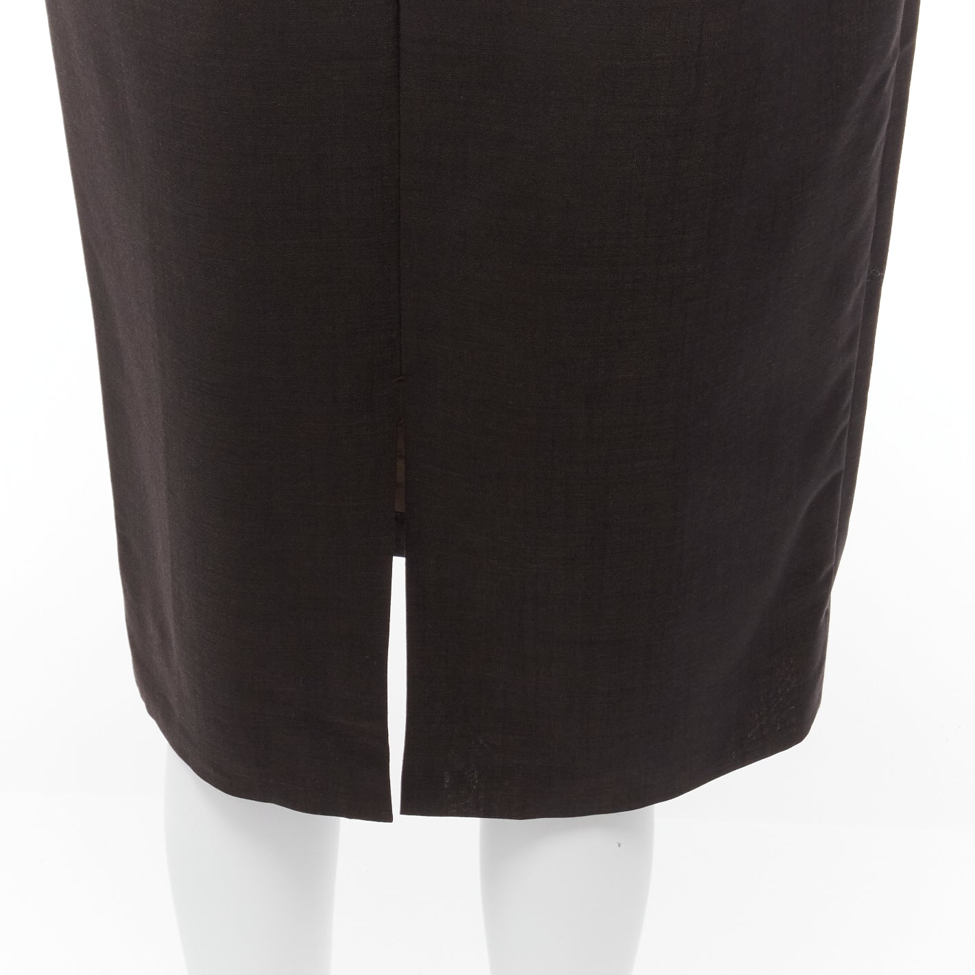 Gucci Wool Pencil Skirt - Back view