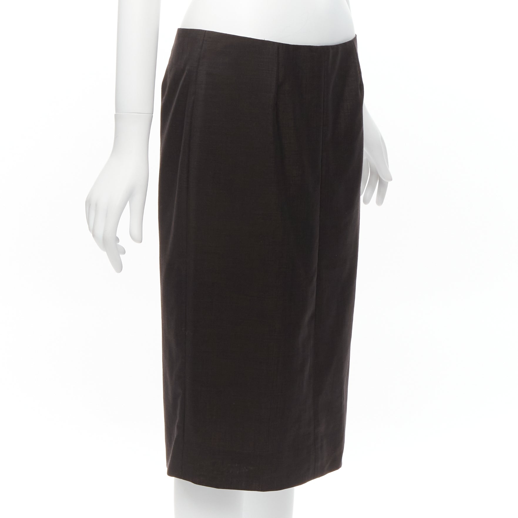Gucci Wool Pencil Skirt - Image 6