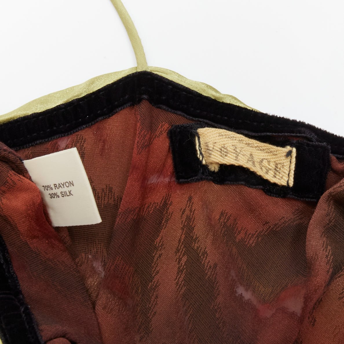 Unsigned / متعددة Velvet Slip Dress - Image 10