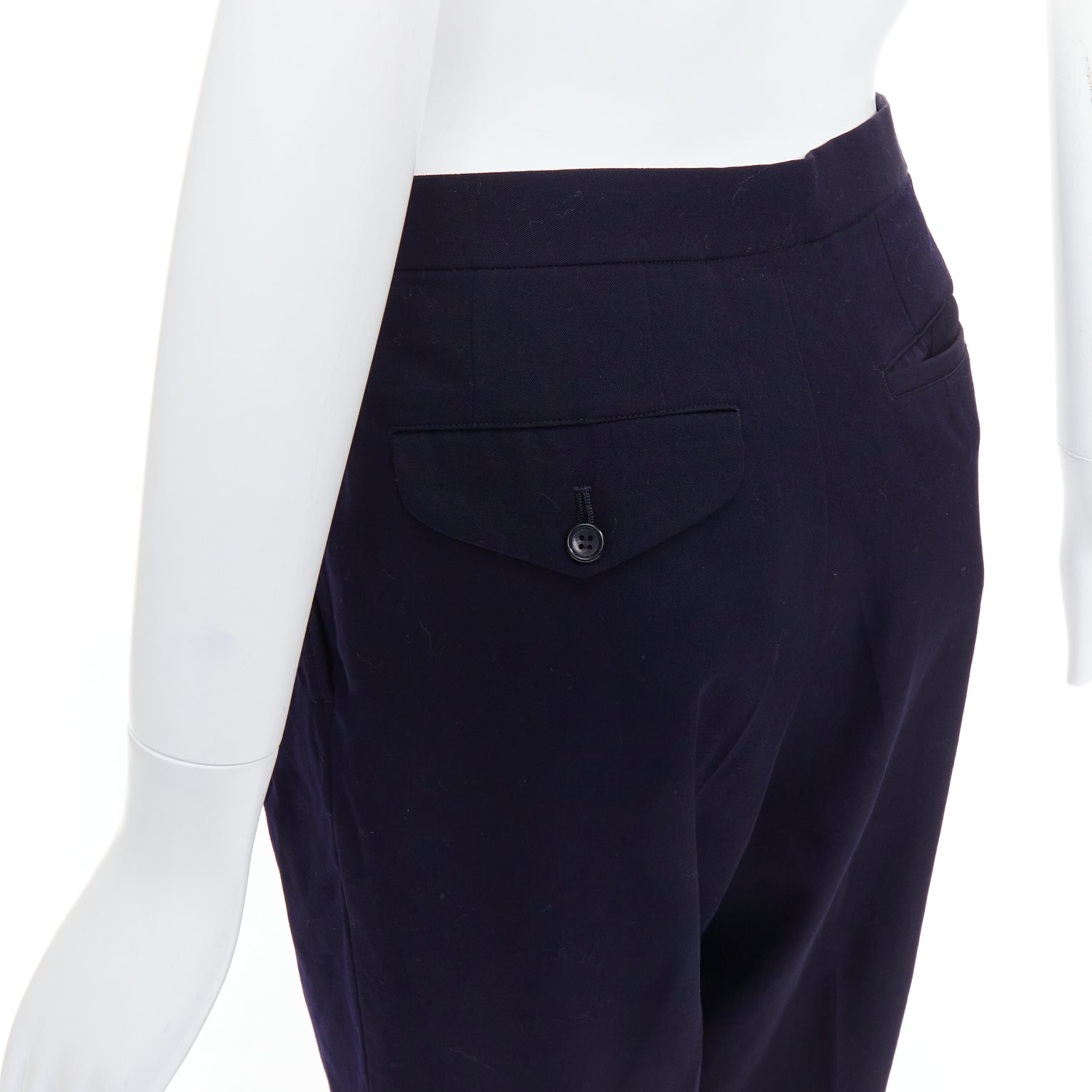 Comme Des Garcons Balloon Cropped Pants - Back view