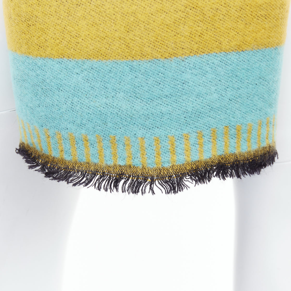 Givenchy Logo Fringe Scarf - Back view