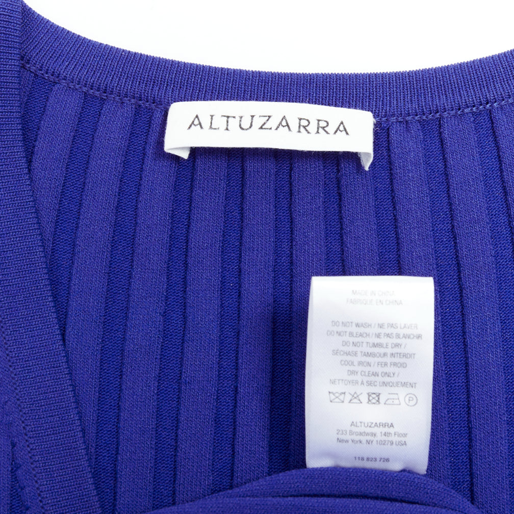 Altuzarra Ribbed Bodycon Dress - Image 10