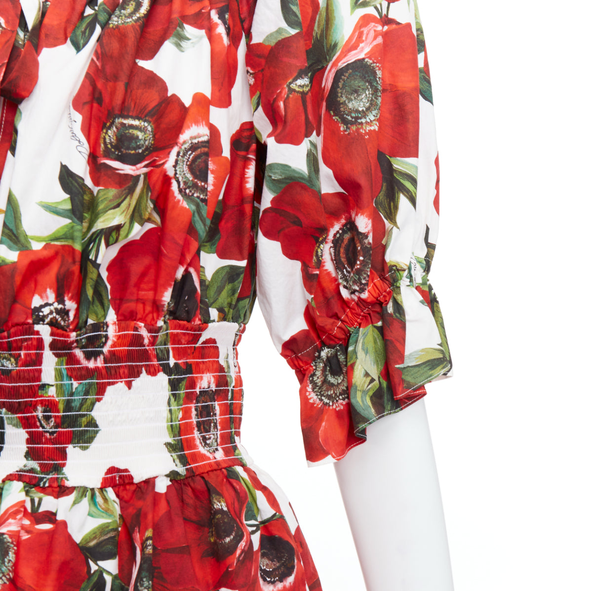 Dolce & Gabbana Floral Peplum Top - Detail 2