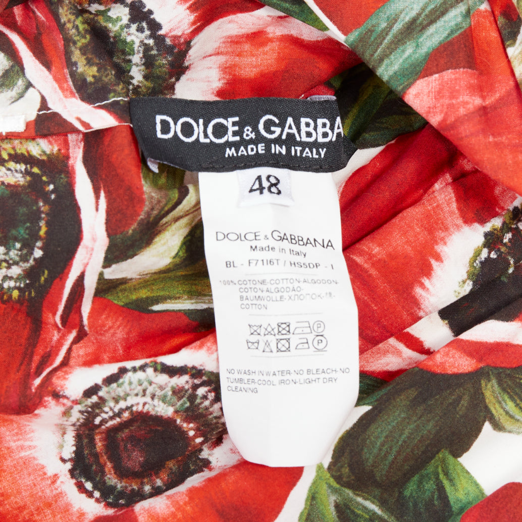 Dolce & Gabbana Floral Peplum Top - Image 10