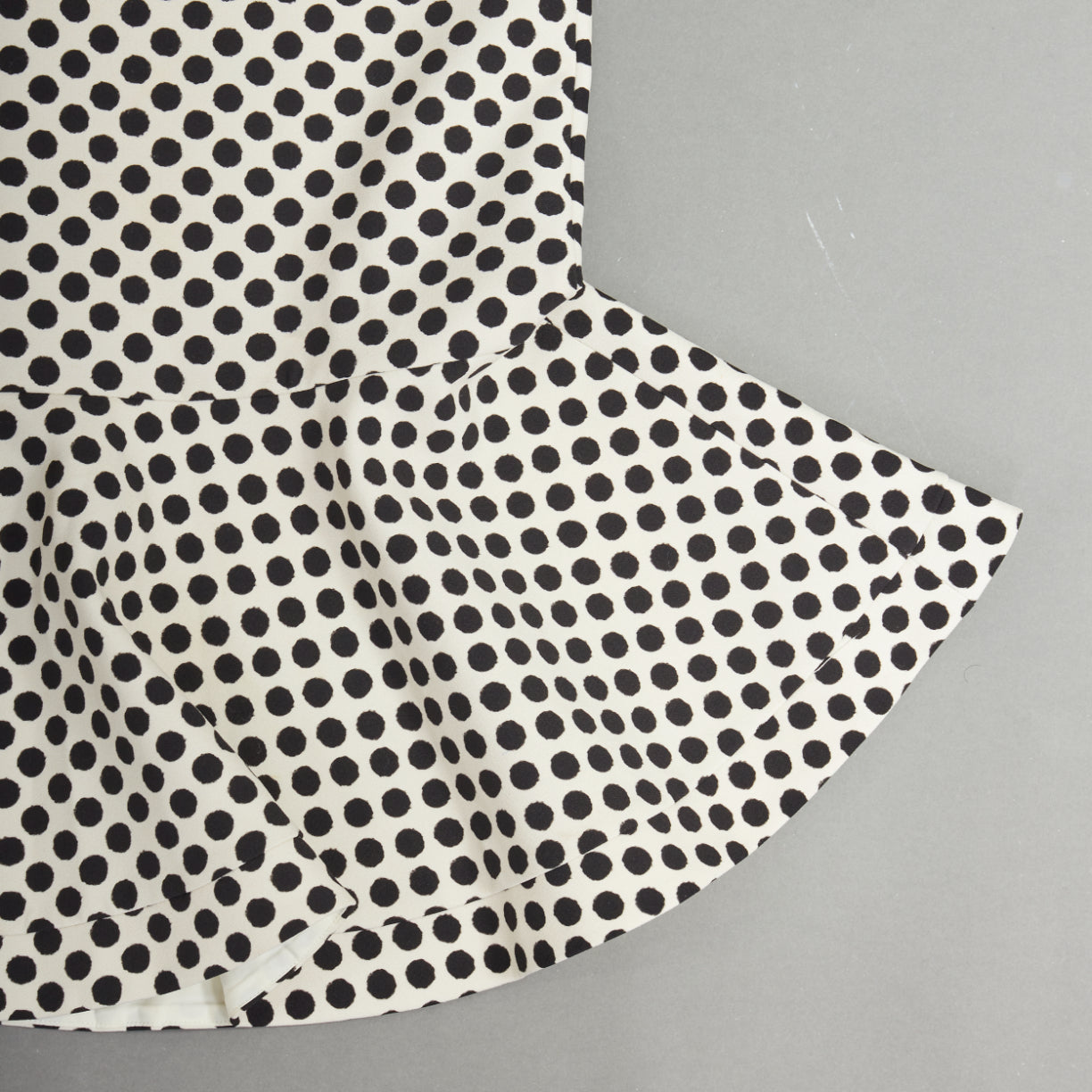 Saloni Polka Dot Skirt - Back view