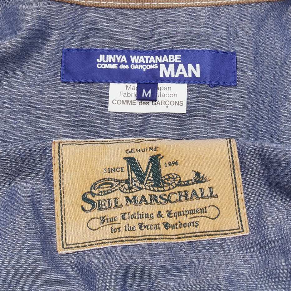 Junya Watanabe Navy Toggle Anorak Coat - Image 11