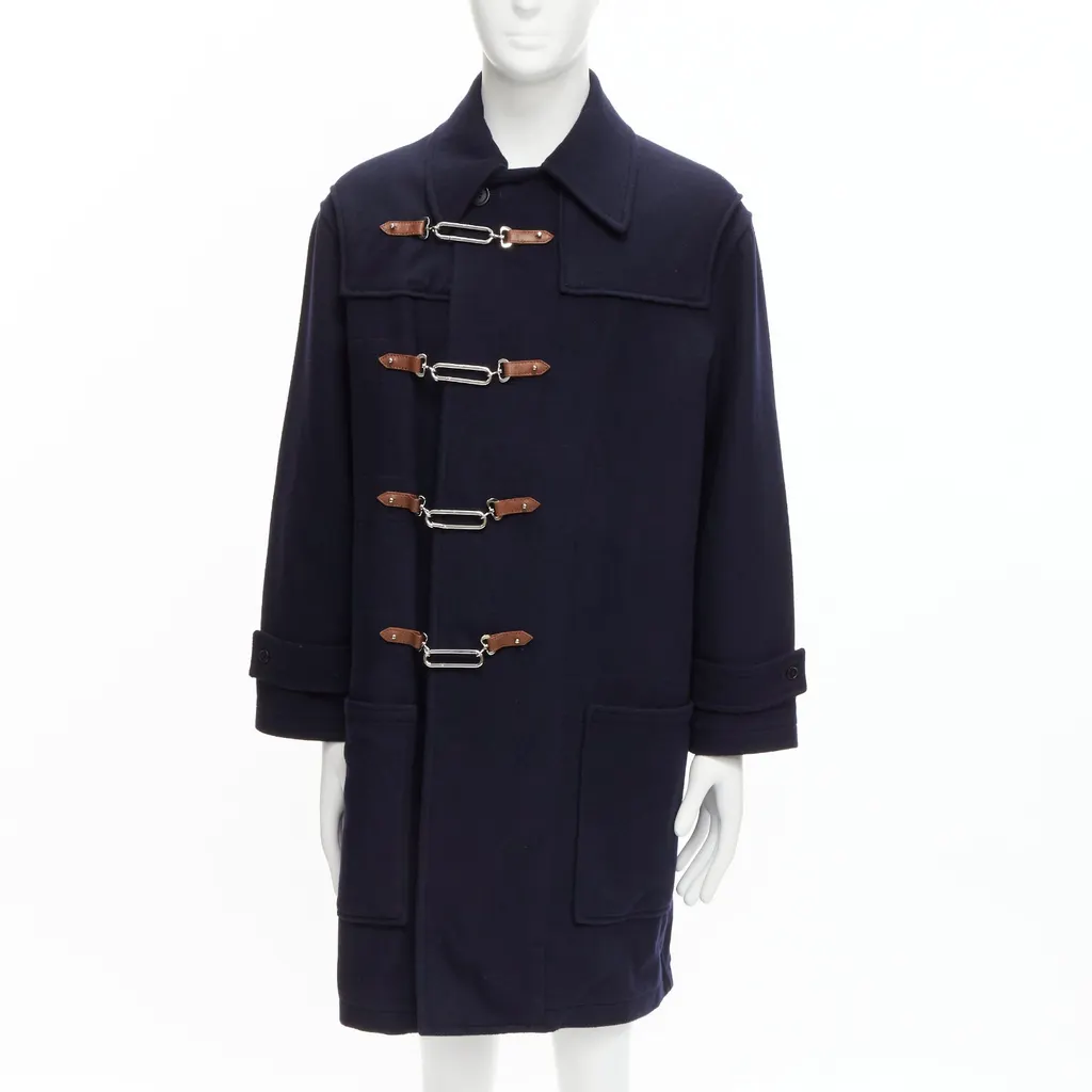 Ralph Lauren Fintona Navy Wool Never worn - Front View