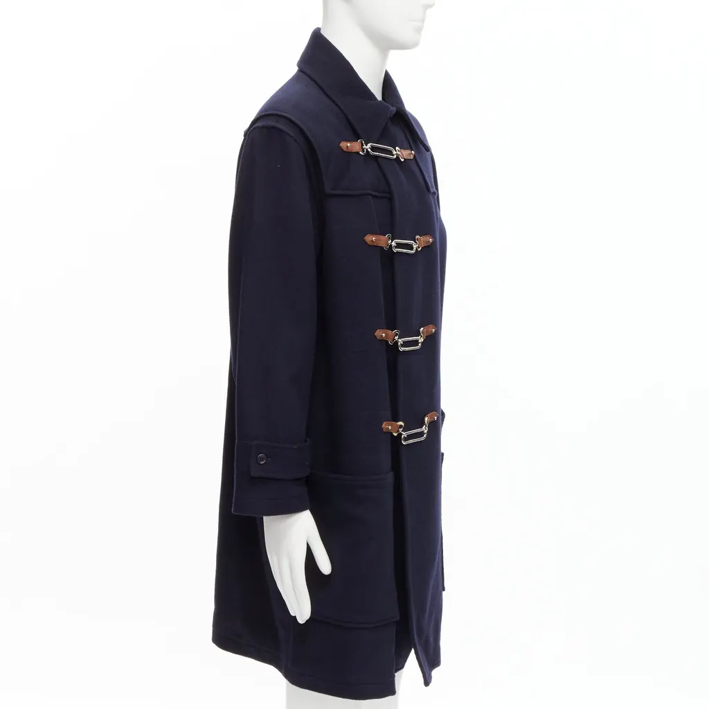 Ralph Lauren Fintona Navy Wool Never worn - Model View