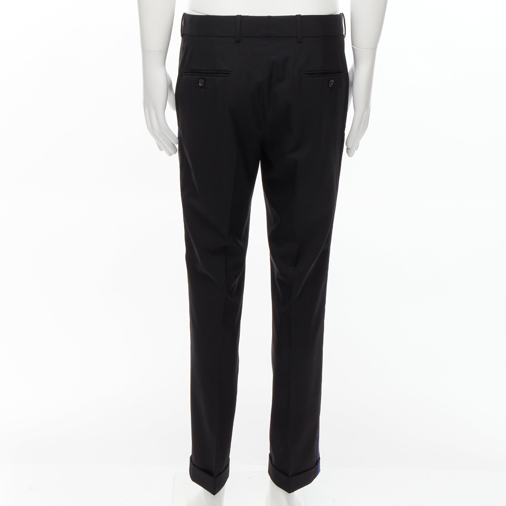 Alexander Mcqueen Trimmed Trousers - Side view