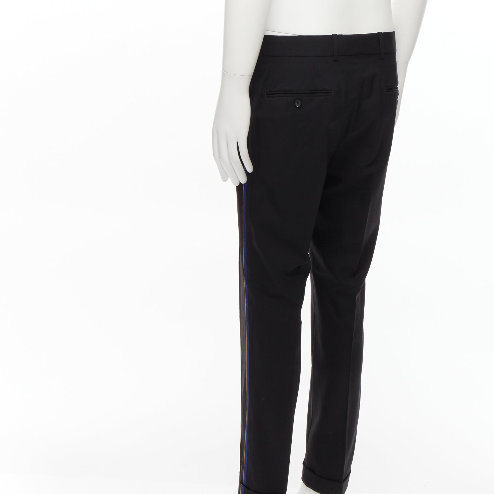 Alexander Mcqueen Trimmed Trousers - Detail 1