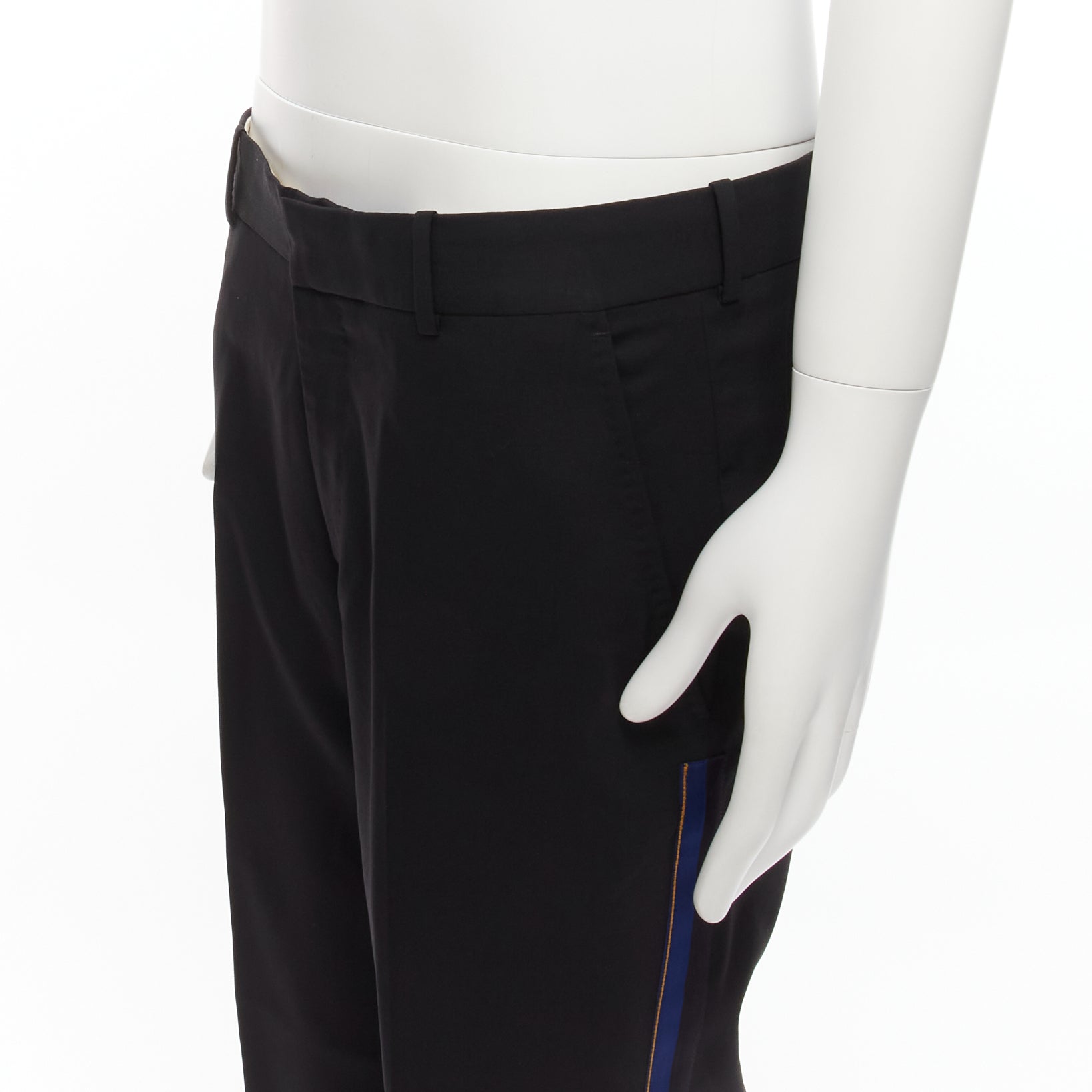 Alexander Mcqueen Trimmed Trousers - Detail 2